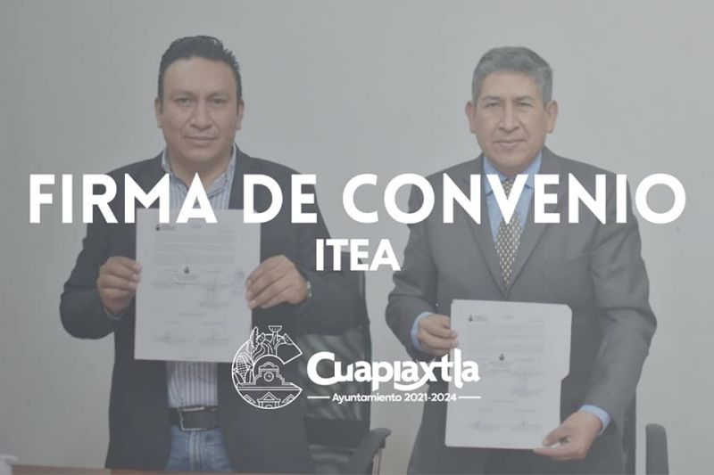 Firma de Convenio con ITEA